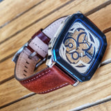 Fossil Inscription Automatic Skeleton Blue Dial Brown Leather Strap Watch for Men - BQ2571 Authentic Buy Shop Now