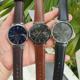 Tommy Hilfiger Brooklyn Quartz Black Dial Brown Leather Strap Watch for Men - 1791510 Authentic Buy Shop Now