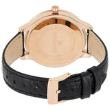 Swarovski Octea Lux Black Dial Black Leather Strap Watch for Women - 5414410 Authentic Buy Shop Now