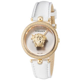 Versace Palazzo Empire White Dial White Leather Strap Watch for Women - VCO040017 Authentic Buy Shop Now