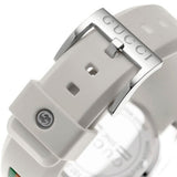 Gucci Sync Quartz White Dial White Rubber Strap Unisex Watch - YA137302 Authentic Buy Shop Now
