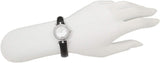 Gucci Diamantissima Diamonds Mother of Pearl Dial Black Leather Strap Watch For Women - YA141511 Authentic Buy Shop Now