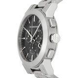 Burberry The City Black Dial Silver Steel Strap Watch for Men - BU9351 Authentic Buy Shop Now