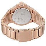 Guess Rigor Multi Function Black Dial Rose Gold Steel Strap Watch For Men - W0218G3 Authentic Buy Shop Now
