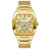 Guess Phoenix Multi Function Gold Dial Gold Steel Strap Watch for Men - GW0456G2 Authentic Buy Shop Now