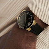 Movado Bold Black Dial Black Rubber Strap Watch for Men - 3600623 Authentic Buy Shop Now