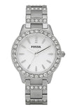 Fossil Jesse White Dial Silver Steel Strap Watch for Women - ES2362 Authentic Buy Shop Now