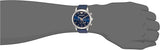 Emporio Armani Luigi Chronograph Blue Dial Blue Leather Strap Watch For Men - AR11451 Authentic Buy Shop Now
