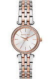 Michael Kors Darci Silver Dial Two Tone Stainless Steel Strap Watch for Women - MK3203 Authentic Buy Shop Now
