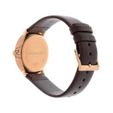 Calvin Klein High Noon Silver Dial Brown Leather Strap Watch for Men - K8M216G6 Authentic Buy Shop Now