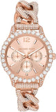 Michael Kors Layton Multifunction Crystals Rose Gold Dial Rose Gold Steel Strap Watch for Women - MK4654 Authentic Buy Shop Now