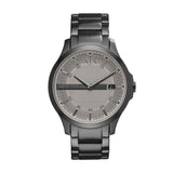 Armani Exchange Hampton Chronograph Grey Dial Grey Steel Strap Watch For Men - AX2194 Authentic Buy Shop Now