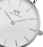 Daniel Wellington Petite White Dial Brown Leather Strap Watch For Women - DW00100243 Authentic Buy Shop Now