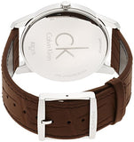 Calvin Klein City Brown Dial Brown Leather Strap Watch for Men - K2G211GK Authentic Buy Shop Now