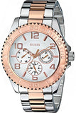 Guess BFF Multifunction Silver Dial Two Tone Steel Strap Watch for Women - W0231L5 Authentic Buy Shop Now