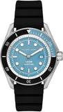 Michael Kors Maritime Three Hand Blue Dial Black Silicone Strap Watch for Men - MK9167 Authentic Buy Shop Now