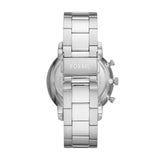 Fossil Neutra Chronograph Blue Dial Silver Steel Strap Watch for Men - FS5792 Authentic Buy Shop Now