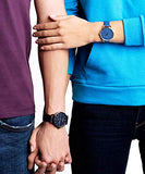 Calvin Klein Even Blue Dial Blue Leather Strap Watch for Men - K7B214VN Authentic Buy Shop Now