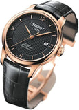 Tissot Le Locle Chronometer Black Dial Black Leather Strap Watch For Men - T006.408.36.057.00 Authentic Buy Shop Now