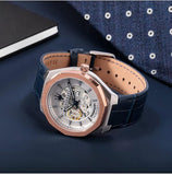 Maserati Stile Automatic Limited Edition White Dial Blue Leather Strap Watch For Men - R8821142001 Authentic Buy Shop Now