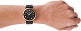 Emporio Armani Luigi Quartz Black Dial Black Rubber Strap Watch For Men - AR11097 Authentic Buy Shop Now