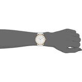 Marc Jacobs Baker White Dial White Leather Strap Watch for Women - MBM1283 Authentic Buy Shop Now