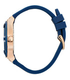 Guess Jet Setter Analog Quartz Blue Dial Blue Rubber Strap Watch For Women - W0571L1 Authentic Buy Shop Now