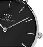 Daniel Wellington Classic Petite Bristol Black Dial Brown Leather Strap Watch For Women - DW00100177 Authentic Buy Shop Now