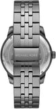 Michael Kors Chronograph Cunningham Multifunction Blue Dial Grey Steel Strap Watch For Men - MK7155 Authentic Buy Shop Now