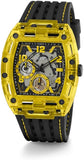 Guess Phoenix Chronograph Black Dial Black Rubber Strap Watch for Men - GW0499G2 Authentic Buy Shop Now