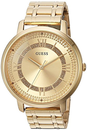 Guess Montauk Gold Dial Gold Steel Strap Watch for Women - W0933L2 Authentic Buy Shop Now