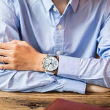 Calvin Klein City White Dial Silver Steel Strap Watch for Men - K2G27146 Authentic Buy Shop Now