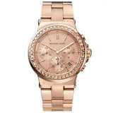 Michael Kors Dylan Rose Gold Rose Gold Steel Strap Watch for Women - MK5586 Authentic Buy Shop Now