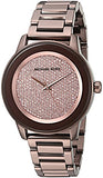 Michael Kors Kinley Brown Dial Brown Steel Strap Watch for Women - MK6245 Authentic Buy Shop Now