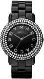 Marc Jacobs Marci Black Dial Black Steel Dial Strap Watch for Women - MBM3193 Authentic Buy Shop Now