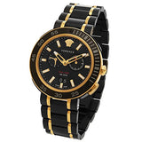 Versace V Extreme Pro Two Tone Dial Stainless Steel Strap Watch for Men - VCN040017 Authentic Buy Shop Now