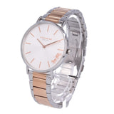 Coach Perry Silver Dial Two Tone Steel Strap Watch for Women - 14503346 Authentic Buy Shop Now