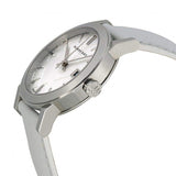 Burberry The City White Dial White Leather Strap Watch for Women - BU9128 Authentic Buy Shop Now