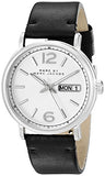 Marc Jacobs Fergus White Dial Black Leather Strap Watch for Men - MBM5076 Authentic Buy Shop Now