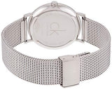 Calvin Klein Surround Silver Dial Silver Mesh Bracelet Watch for Men - K3W21126 Authentic Buy Shop Now