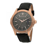 Maserati Circuito Black Dial Black Leather Strap Watch For Men - R8851127001 Authentic Buy Shop Now