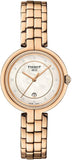 Tissot T Lady Flamingo Mother of Pearl Dial Rose Gold Steel Strap Watch For Women - T094.210.33.116.02 Authentic Buy Shop Now