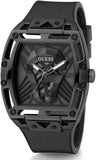 Guess Legend Black Dial Black Silicone Strap Watch For Men - GW0500G2 Authentic Buy Shop Now