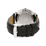 Daniel Wellington Dapper Sheffield White Dial Black Leather Strap Watch For Men - DW00100088 Authentic Buy Shop Now