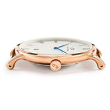 Daniel Wellington Dapper York White Dial Brown Leather Strap Watch For Men - DW00100085 Authentic Buy Shop Now