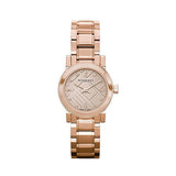 Burberry Heritage Rose Gold Dial Rose Gold Steel Strap Watch for Women - BU9215 Authentic Buy Shop Now