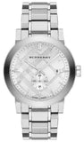 Burberry The City Silver Dial Silver Steel Strap Watch for Men - BU9900 Authentic Buy Shop Now