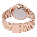 Coach Perry Silver Dial Rose Gold Mesh Bracelet Watch for Women - 14503386 Authentic Buy Shop Now
