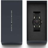 Daniel Wellington Iconic Motion Black Dial Rubber Strap Watch For Women - DW00100426 Authentic Buy Shop Now