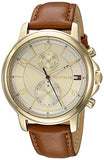 Tommy Hilfiger Claudia Rose Gold Dial Brown Leather Strap Watch for Women - 1781818 Authentic Buy Shop Now